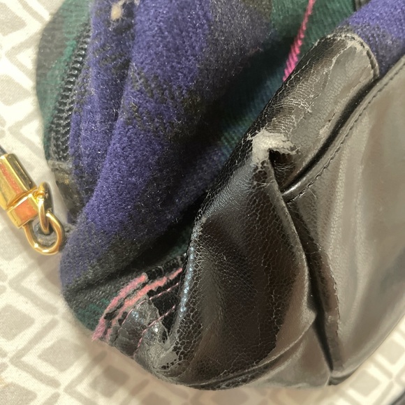 Vintage authentic Vivienne Westwood tartan crossbody bag. - Picture 4 of 4